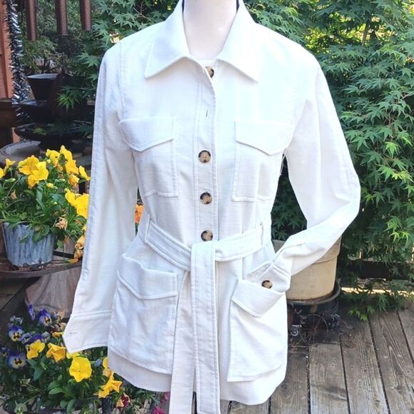 Club Monaco Women's Akubi Style Utility Jacket - Picture 2 of 12